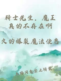 骑士先生，魔王真的不存在啊