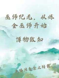 巫师纪元，从炼金巫师开始