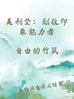 美利坚：刻板印象能力者