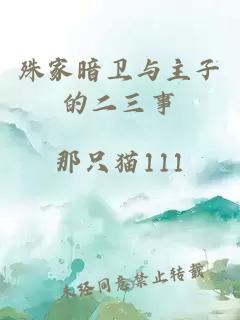 殊家暗卫与主子的二三事