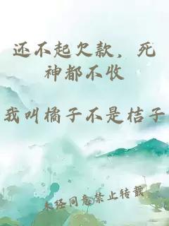 还不起欠款，死神都不收